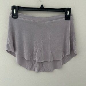 Bullet pointe grey skirt size small